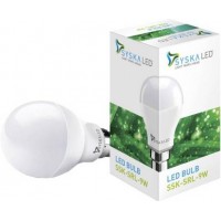 Syska 9 W Standard B22 LED Bulb White 1No