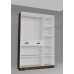 3 Door Plywood Wardrobe, Color City Pear Super Gloss