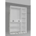 3 Door Plywood Wardrobe, Color Bonito Super Gloss