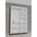 3 Door Plywood Wardrobe, Color Emix Wood