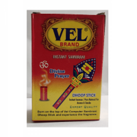 Vel Computer Sambrani Dhoop Sticks 18 Pcs