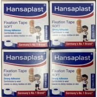 Hansaplast Fixation Tape soft 2.5cm x 9.14m - 4 Tapes