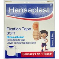 Hansaplast Fixation Tape soft 5cm x 9.14m - 1 Tape