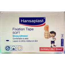 Hansaplast Fixation Tape soft 2.5cm x 9.14m Pack of 1 - 12 Tapes