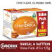 Chandrika Sandal & Saffron Glow Soap, 75g (Pack of 6)