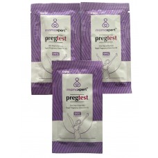 Mamaxpert  - Pack of 3, Pregtest Card, Rapid Pregnancy Detection Kit