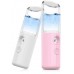 Nano Mist Sprayer Mini Handy Moisture Spray Mister Facial Steamer Mist Beauty for Moisturizing Rechargeable Skin Care Facial Humidifier