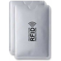 RFID Card Holder Anti-Demagnetizing Sleeve 1 Card Holder Sleeve Pouch- Set of 2 - Kandharam