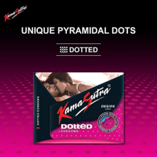 Kamasutra Dotted Condom 3 counts