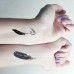 Feather Temporary Tattoo Stickers