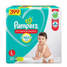 Pampers Diaper Pants, Large, 23 Count