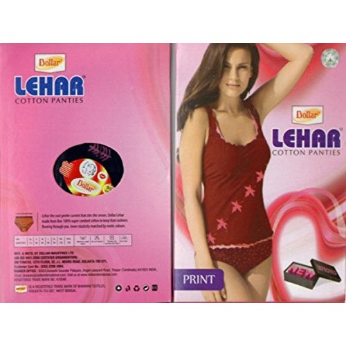 Dollar Lehar Womens Pack of 12 Printed Panties