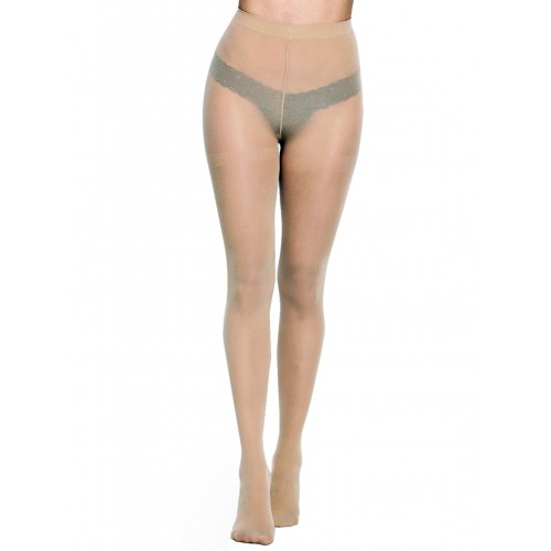 Women Regular Stockings - Panty Hose - Beige