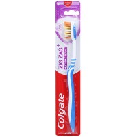 Colgate ZIGZAG+ Antibacterial Brush MEDIUM Pack of 3